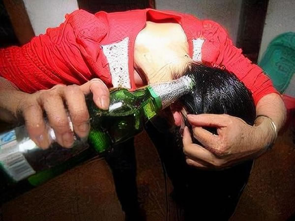 啤酒洗头